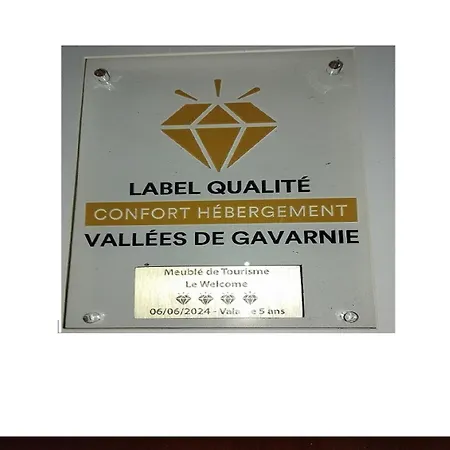 公寓 Le Welcome 阿赫莱斯热莱斯加佐斯特